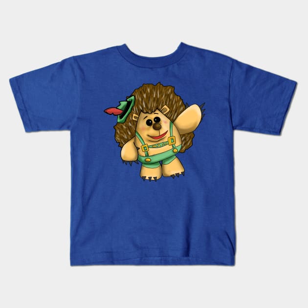 little toy pricklepants Kids T-Shirt by jorge_lebeau